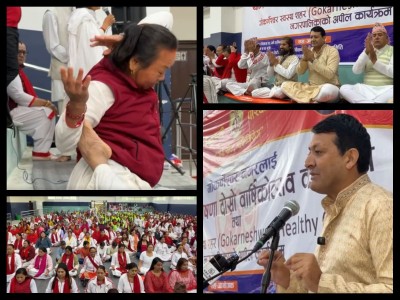  योगलाई जीवनशैलीसँग जोड्न नगरप्रमुख रिसालको आग्रह 